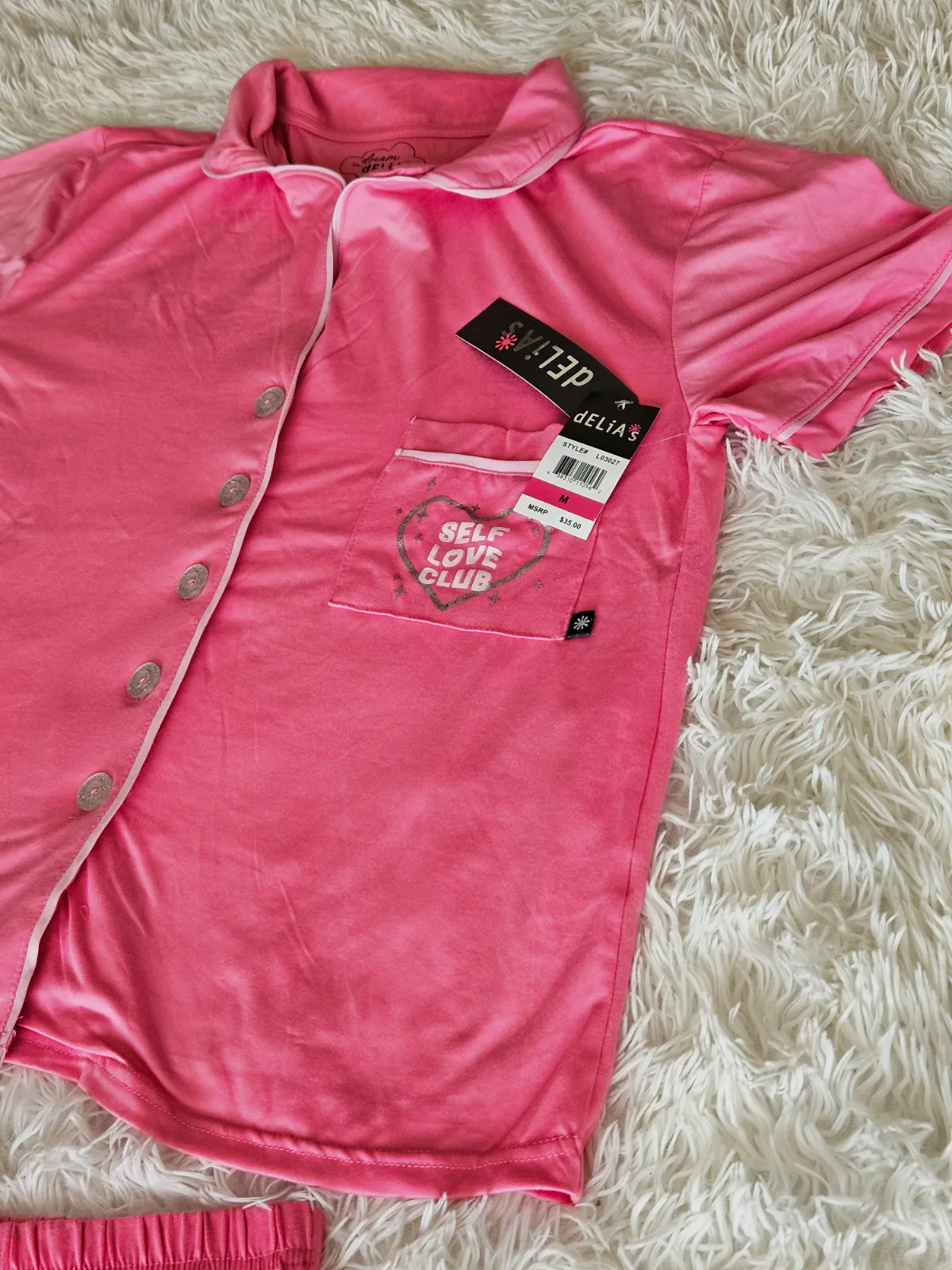 Pyjama 2 pièces rose dELiA*s Neuf avec étiquette – dELiA*s – taille S 3