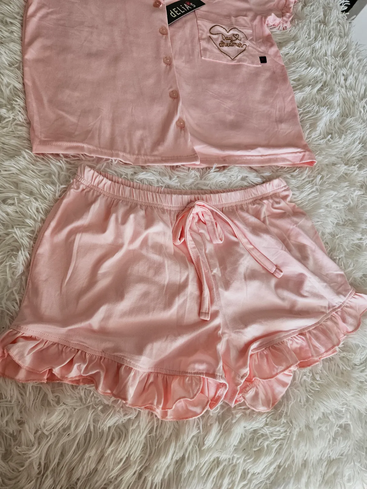 Ensemble pyjama court dELiA*s rose – dELiA*s – taille S 3