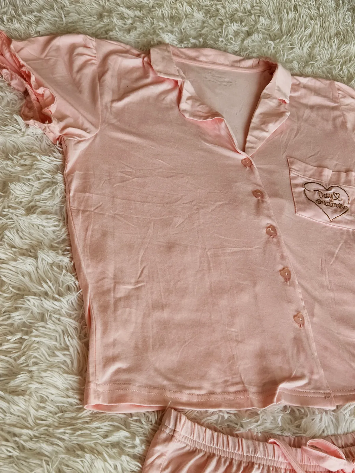 Pyjama court rose dEAU*S Day Dreamer neuf avec étiquette – dELiA*s – taille S 2