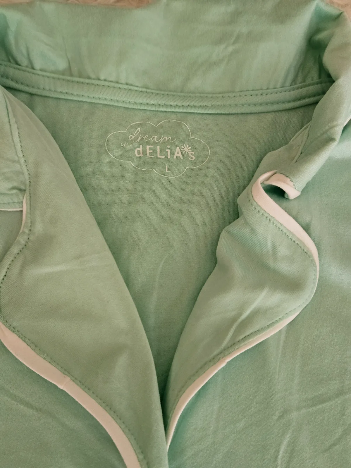 Pyjama court vert menthe dELiA*s – dELiA*s – taille S 7