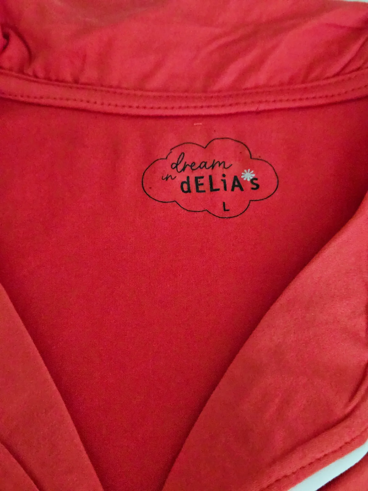Pyjama court rouge dELiA*s avec étiquette – dELiA*s – taille L 3