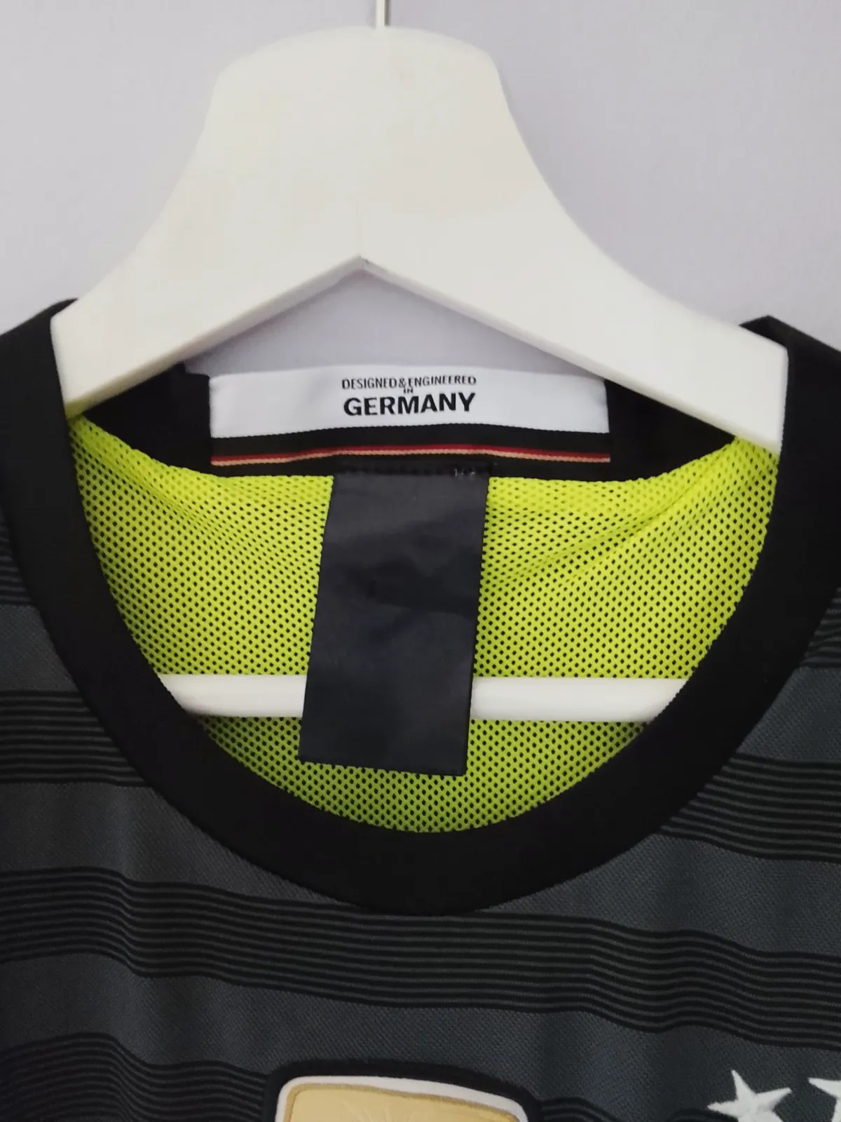 Maillot Allemagne Adidas gris noir vert kaki – Coupe du monde 2014 🇩🇪 – Adidas – taille S 4