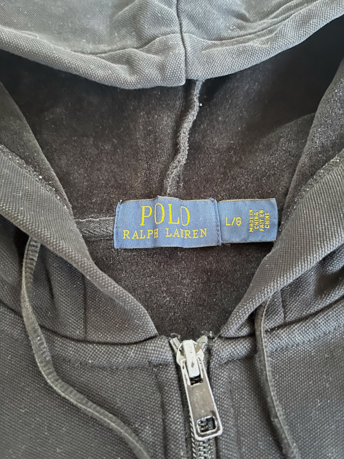 Jacket zippée à capuche Ralph Lauren  – Ralph Lauren – taille L 4