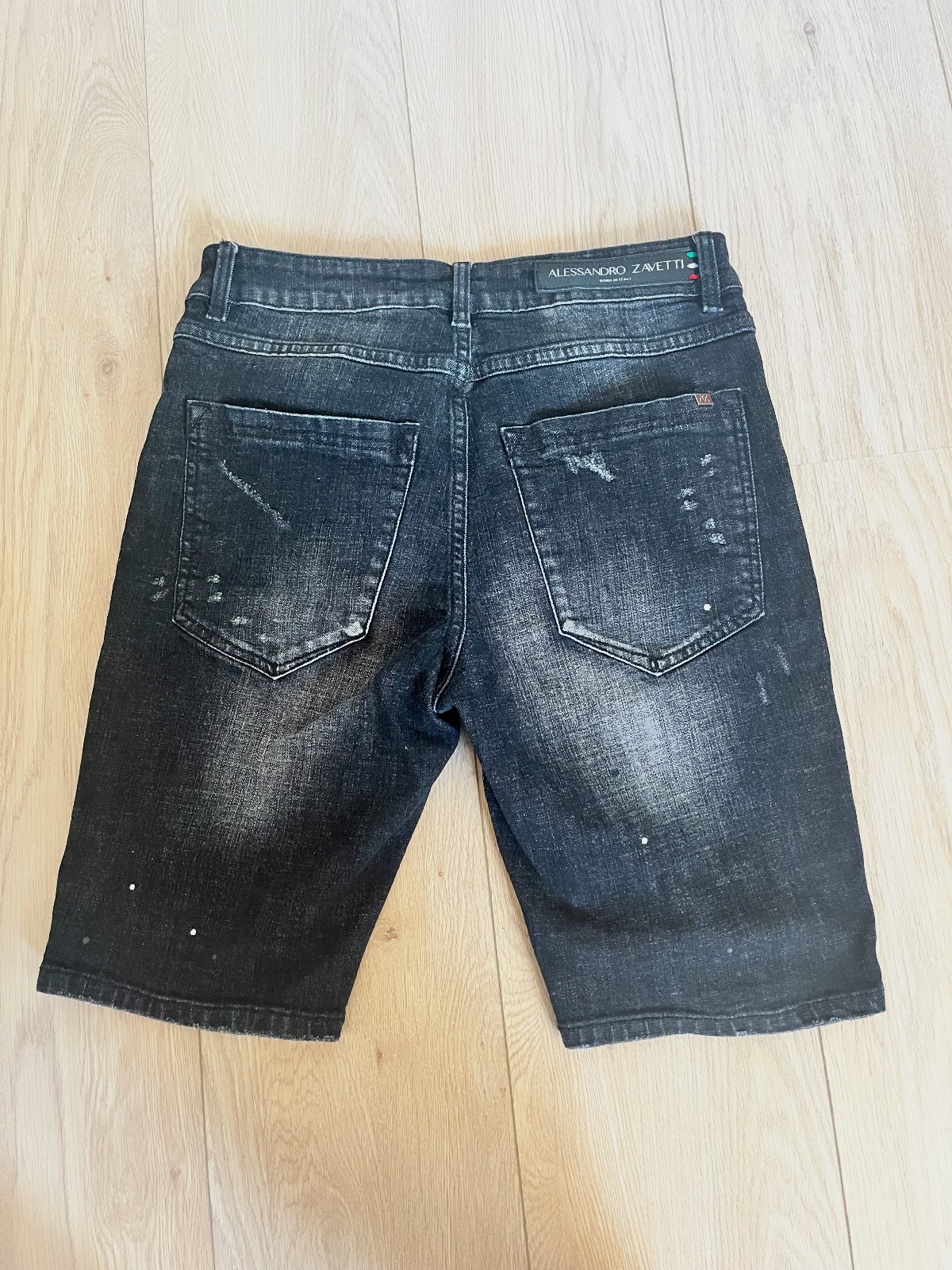 Short en jean alessando zavetti – Alessandro zavetti – taille M 5