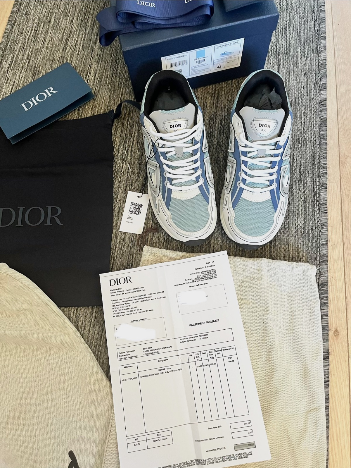 Chaussures Dior B30 – Acne Studios – taille EU 43 2