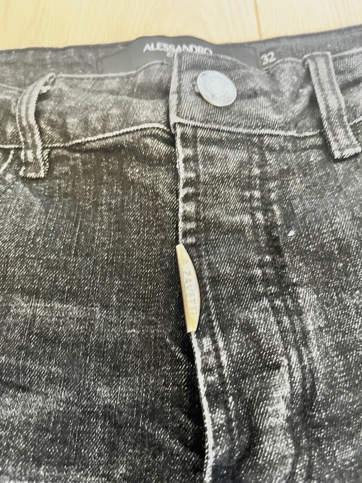 Short en jean alessando zavetti – Alessandro zavetti – taille M 2