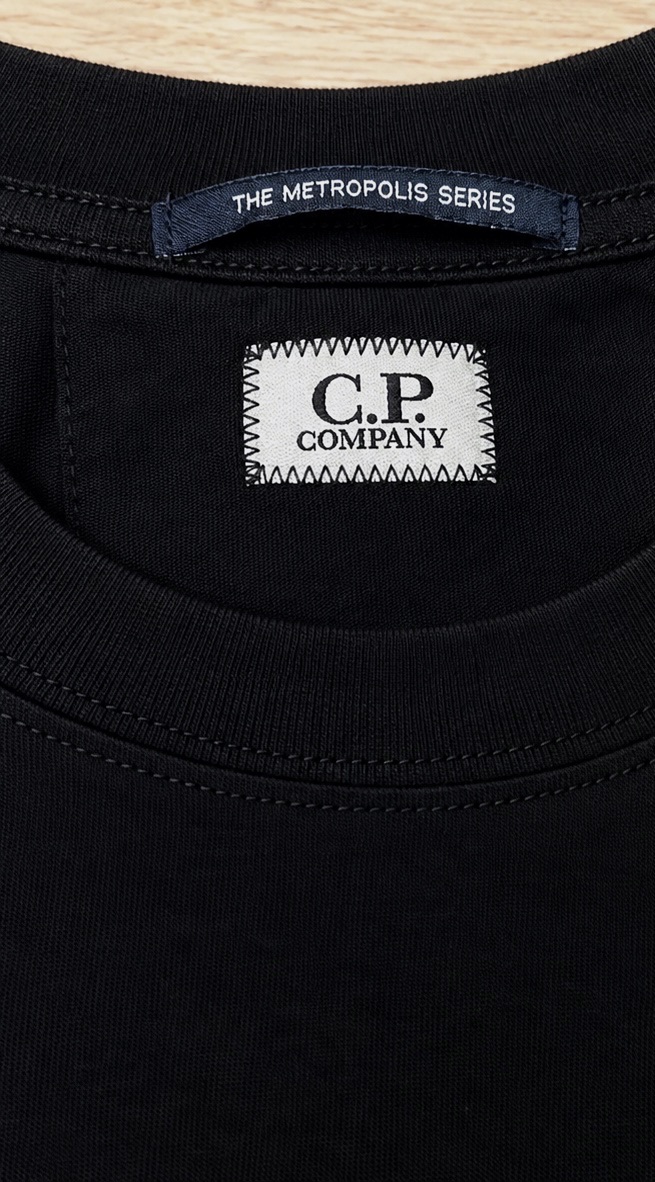 T-shirt C.P. Company Metropolis Series Noir Taille M Neuf avec étiquettes – Cp compagny – taille M 3