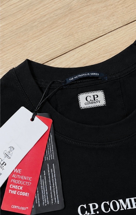 T-shirt C.P. Company Metropolis Series Noir Taille M Neuf avec étiquettes – Cp compagny – taille M 4