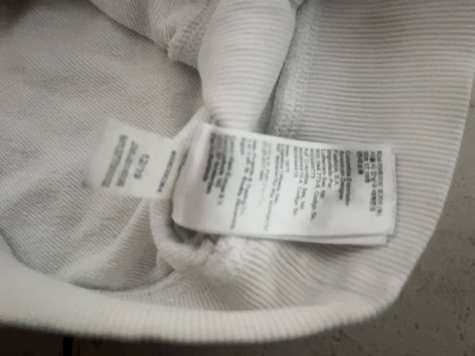 Calvin Klein Jeans sweat à capuche blanc M – Calvin Klein – taille M 4