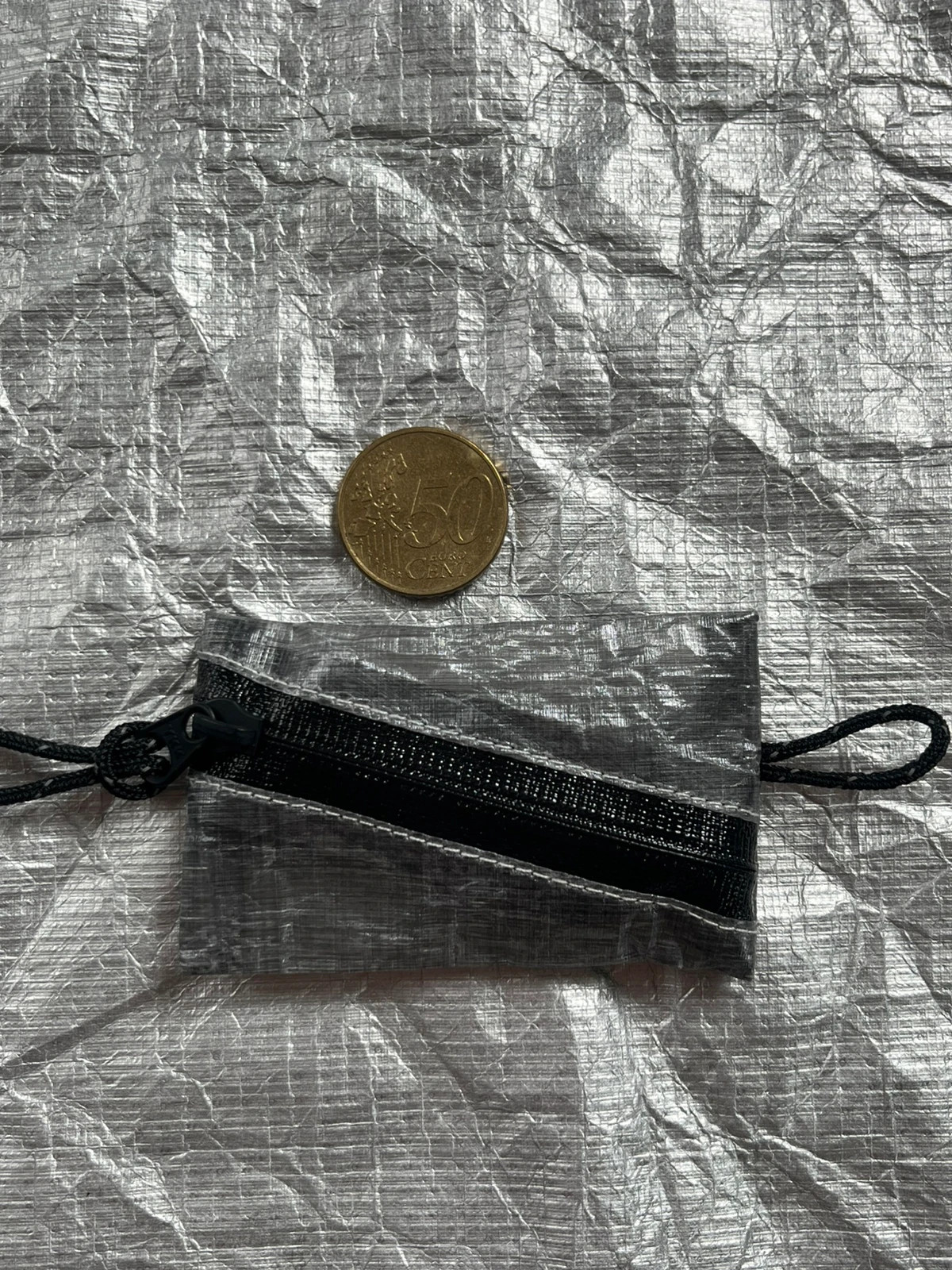 Mini porte-monnaie ultralight en Dyneema® UL 3g – Silver 3