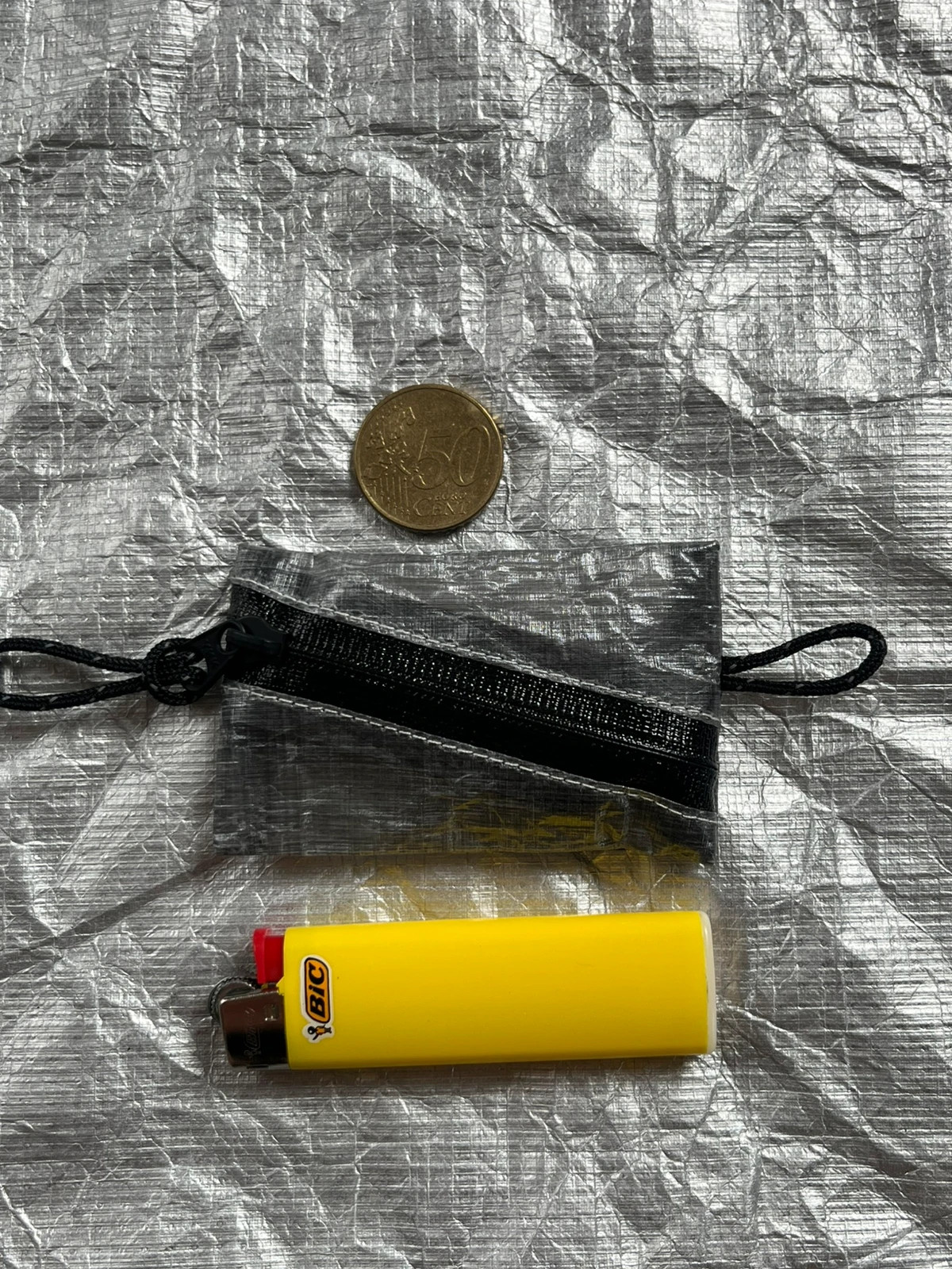 Mini porte-monnaie ultralight en Dyneema® UL 3g – Silver 4