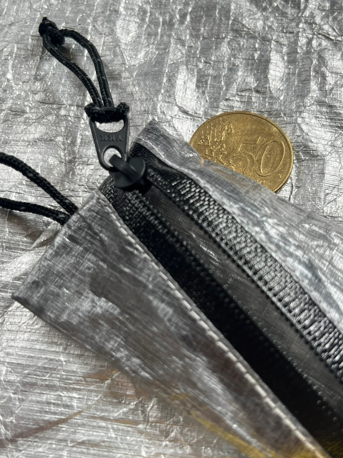 Mini porte-monnaie ultralight en Dyneema® UL 3g – Silver 5