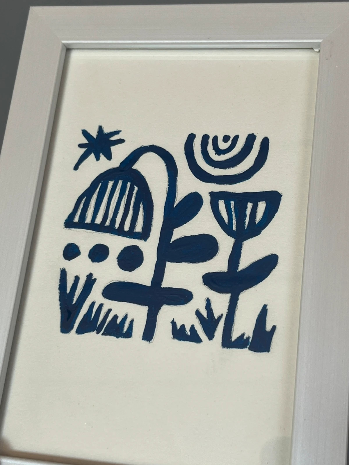 Petite Illustration Botanique Bleue majorelle – Art 2