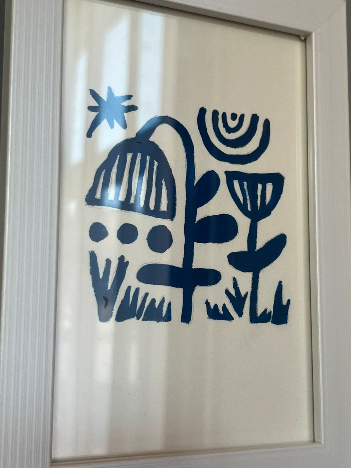 Petite Illustration Botanique Bleue majorelle – Art 3