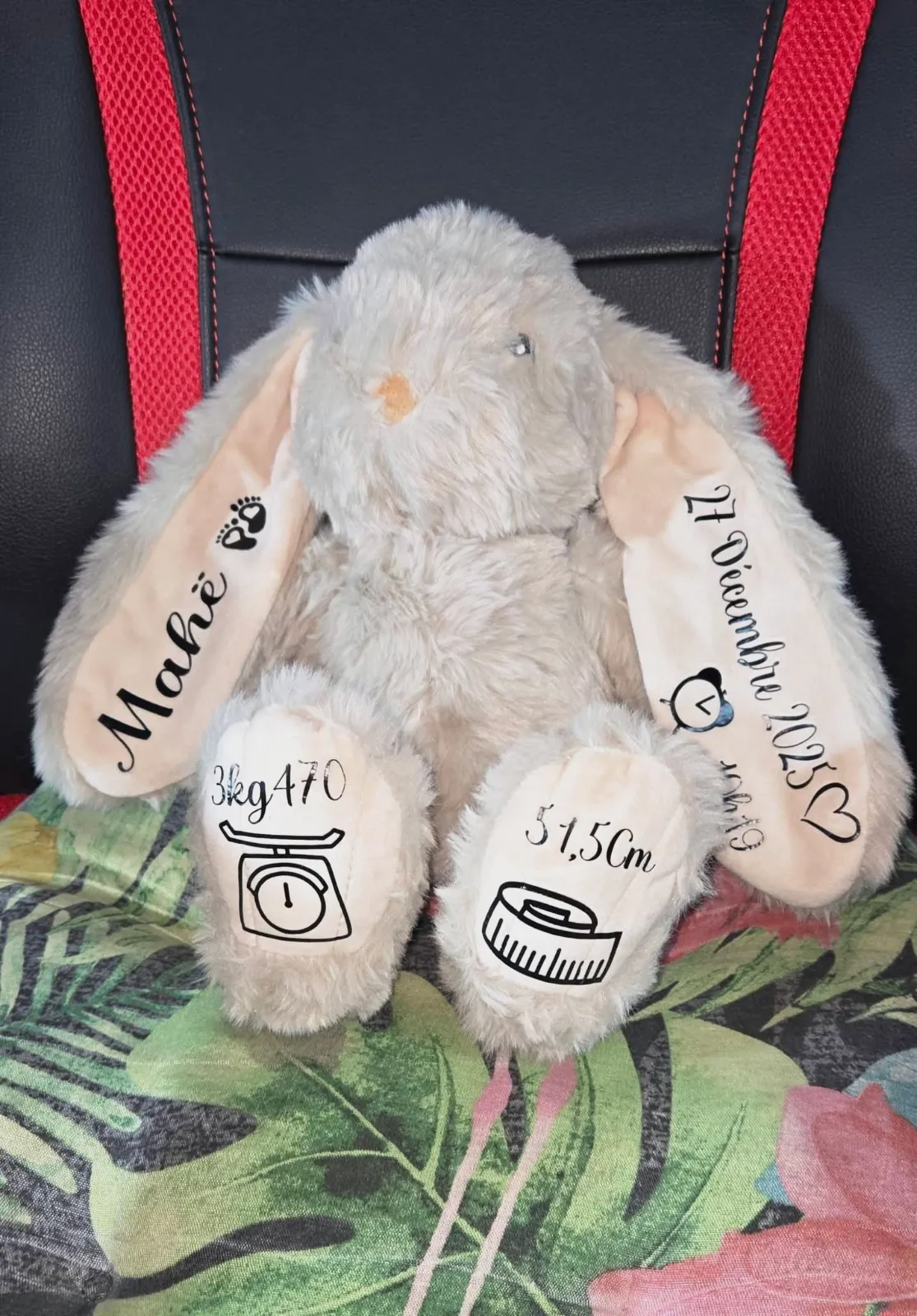 Peluche – Snas marque – taille 3 mois 5