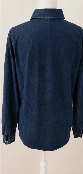 Chemise en jean brodée – Élégante et originale  – Jolly – taille XL 3