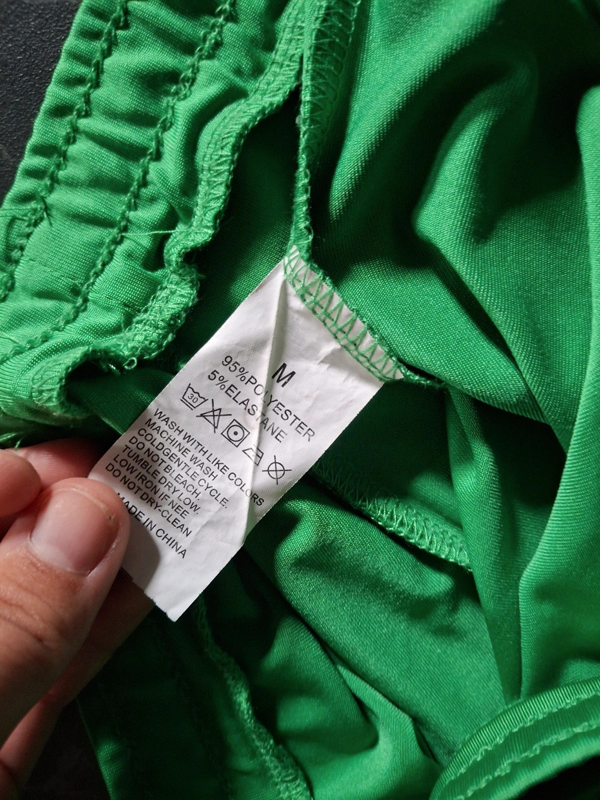 Pantalon Flare Vert Vif - Taille M – Shein – taille M / 38 / 10 2