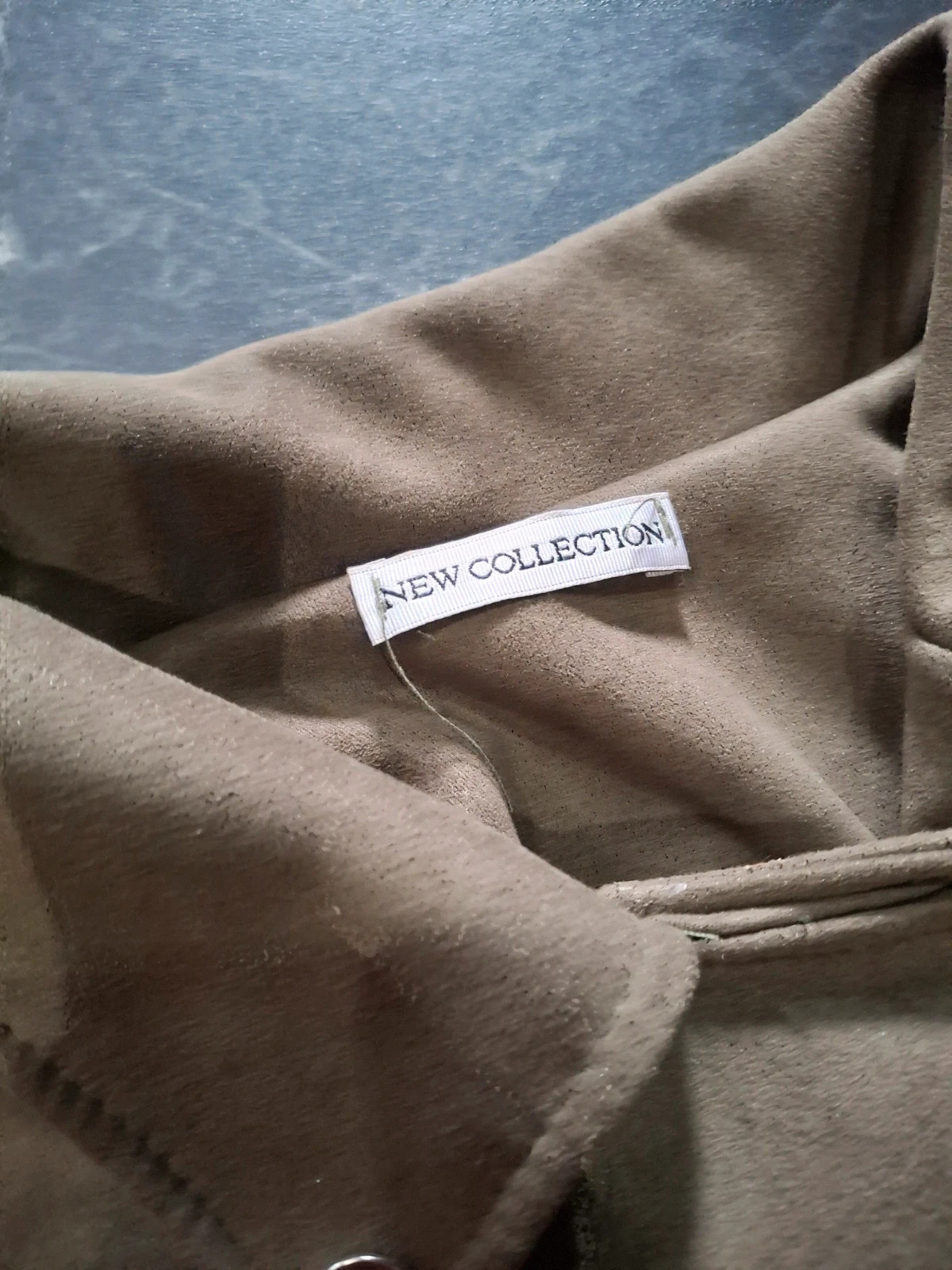 Veste Perfecto Marron Clair en Suédine - Taille M - Très Bon État – New Collection – taille M / 38 / 10 3