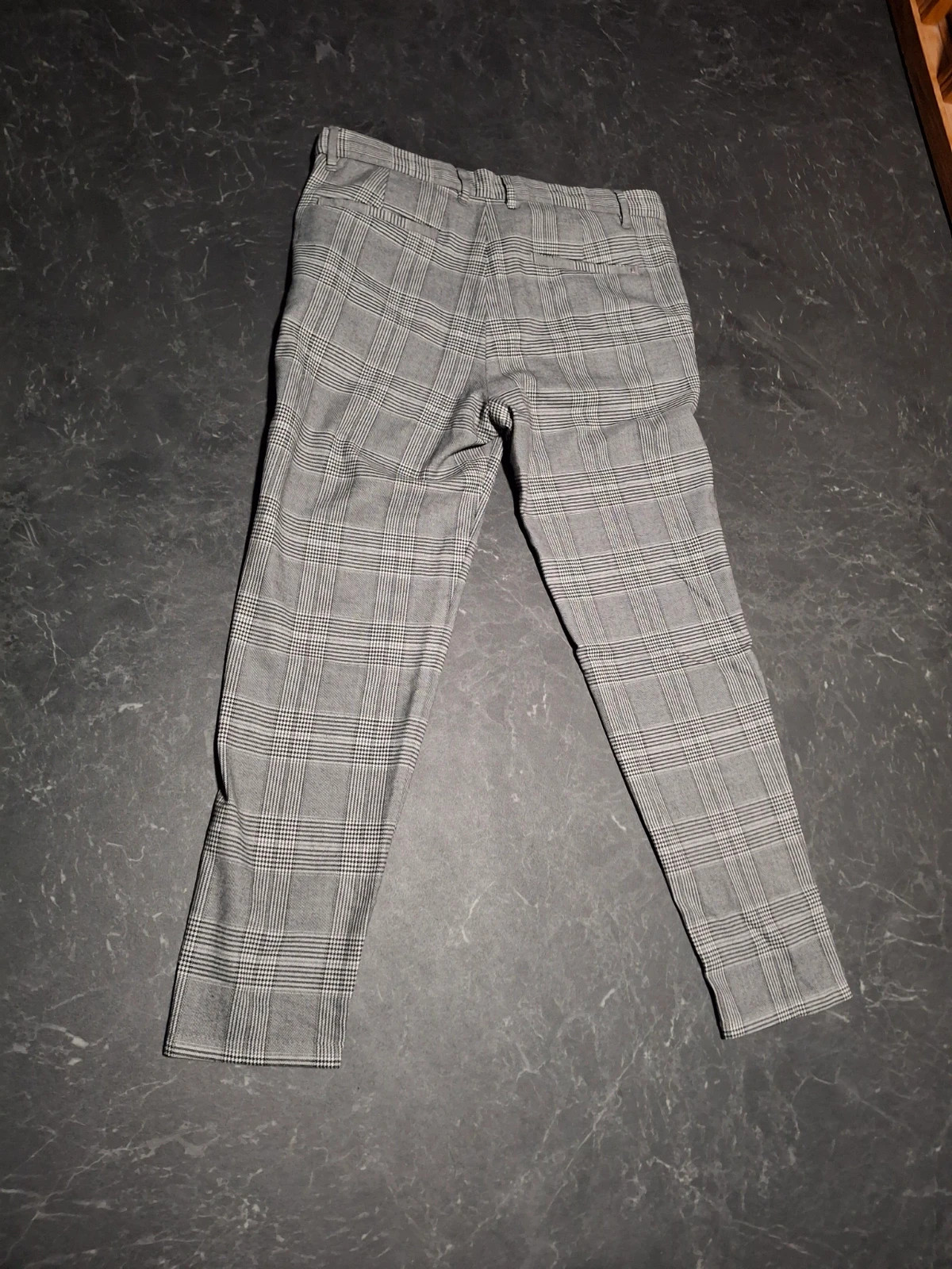 Pantalon Bershka Homme Skinny Motif Prince de Galles T42 / W32 – Bershka – taille W32 | FR 42 3