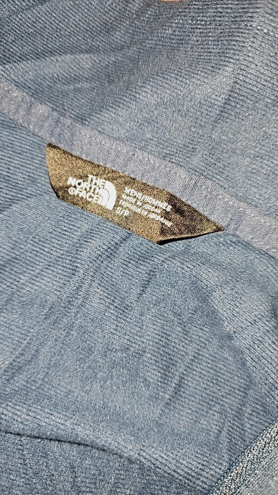 Haut zippé The North Face bleu – The North Face – taille S 3