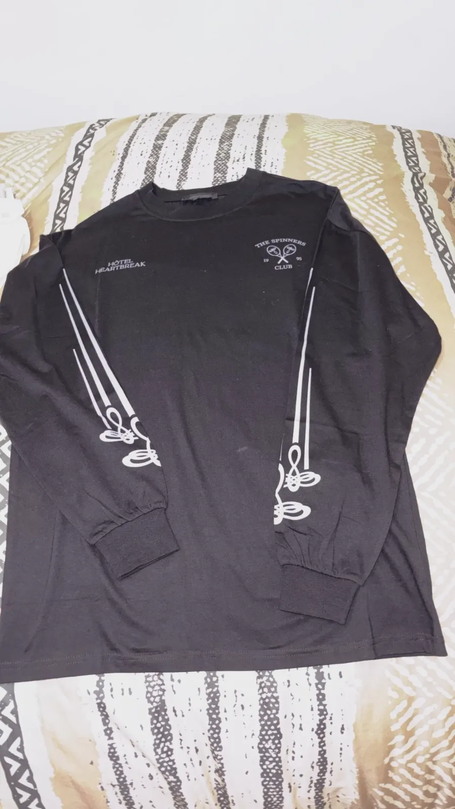 T-shirt manches longues Reezy Tour 2023 Noir – Teenager Forever – taille S 2