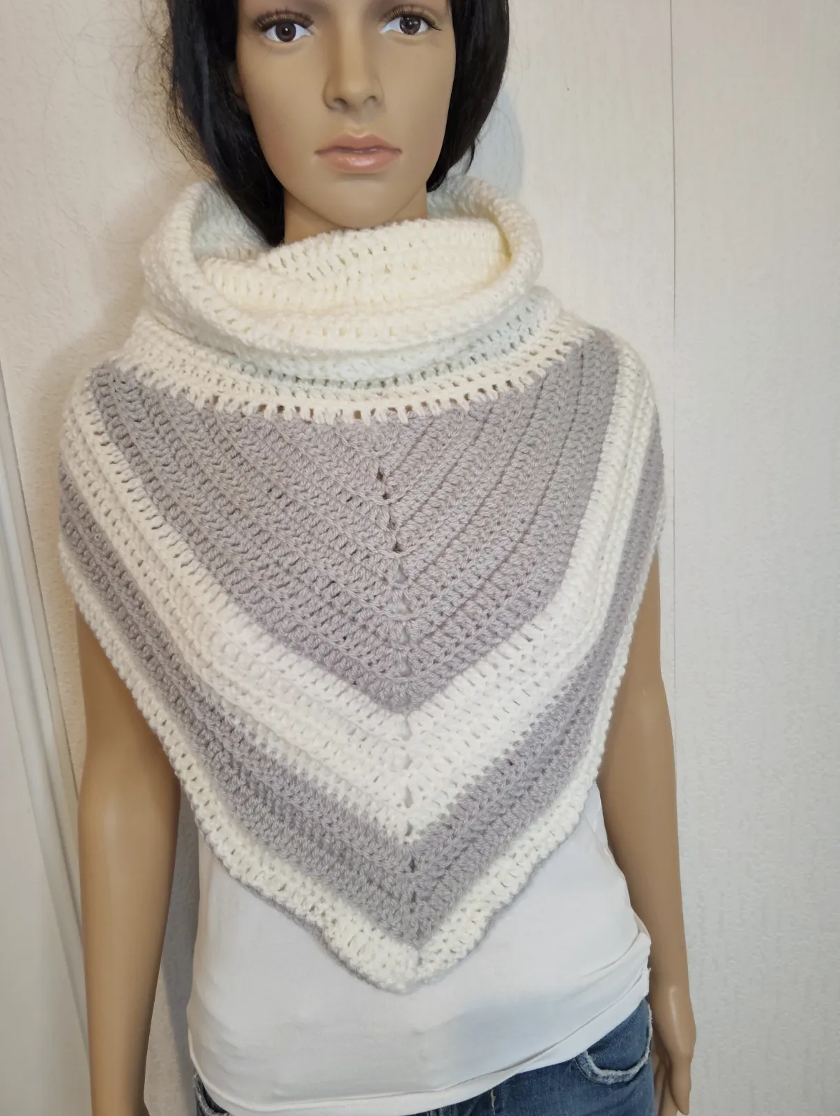 Châle tour de cou – fait main – taille Taille unique 2