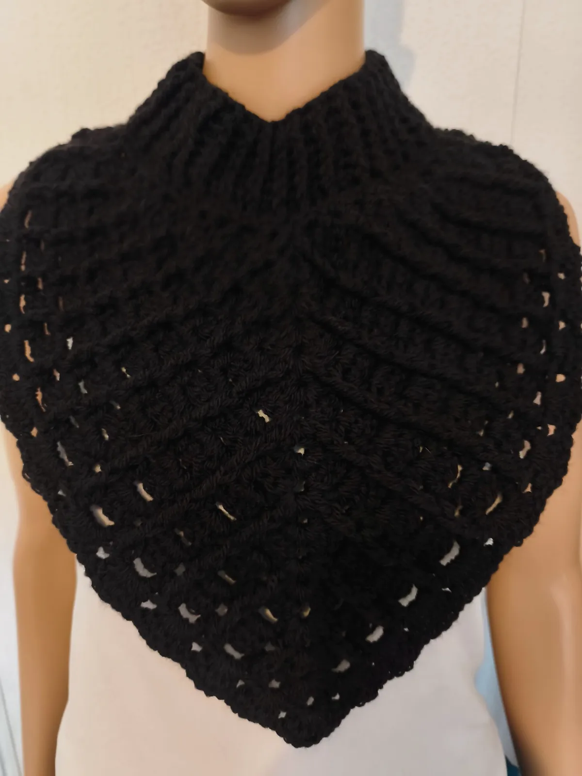 Col tour de coup au crochet – Fait main – taille Taille unique 3