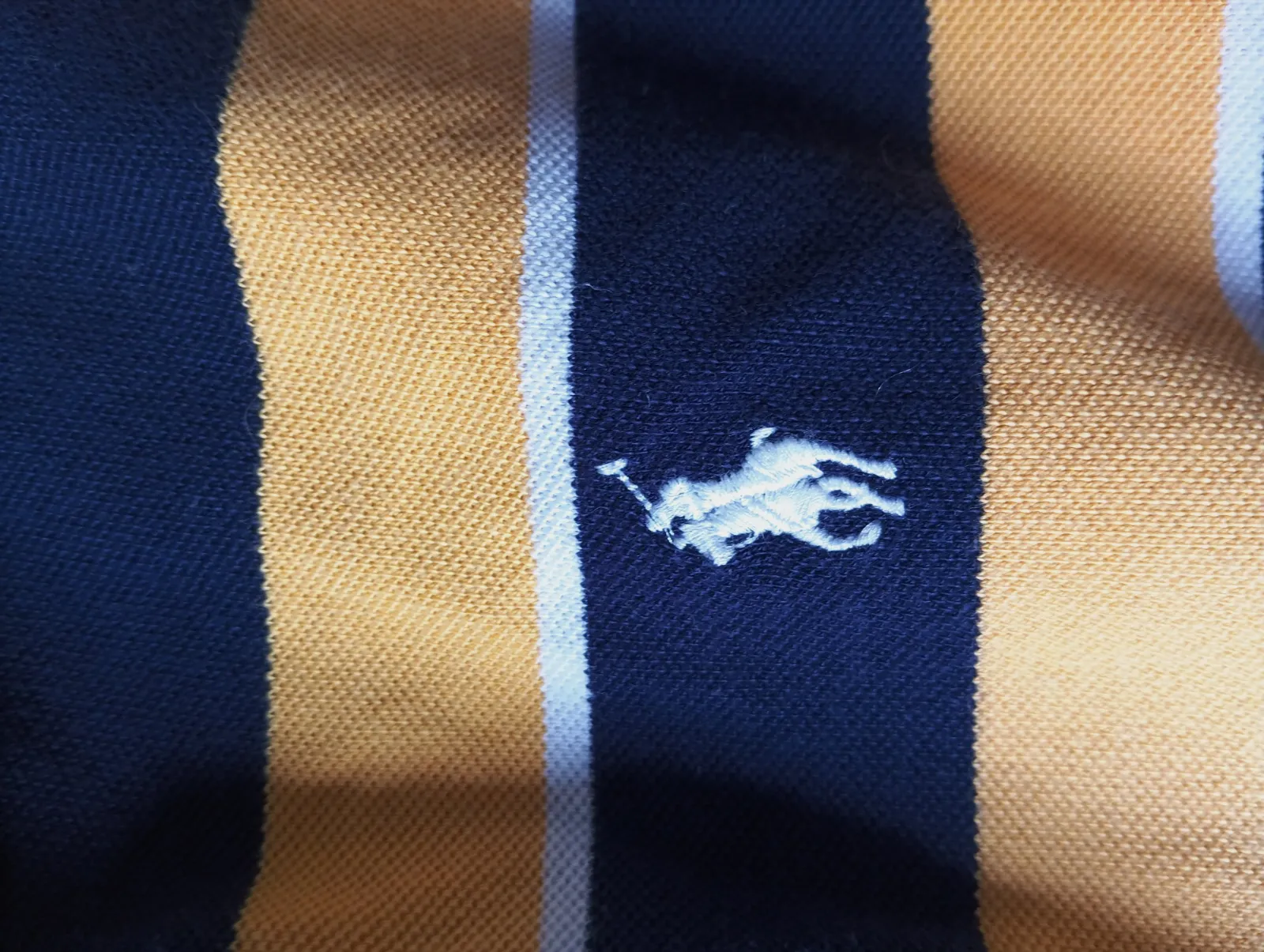 Polo Polo Ralph Lauren rayé bleu marine M – Polo Ralph Lauren – taille M 5
