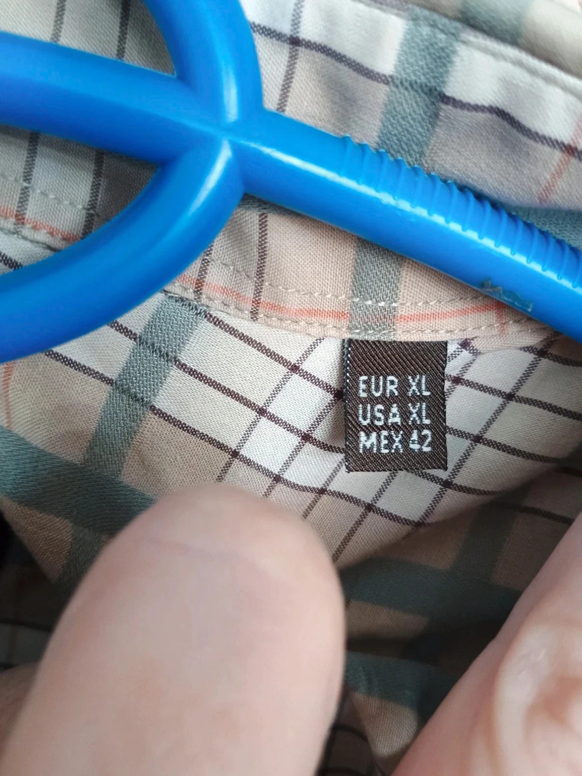 Camisa de manga corta de cuadros ZArA 100% Algodón Talla XL – Zara – taille XL 3