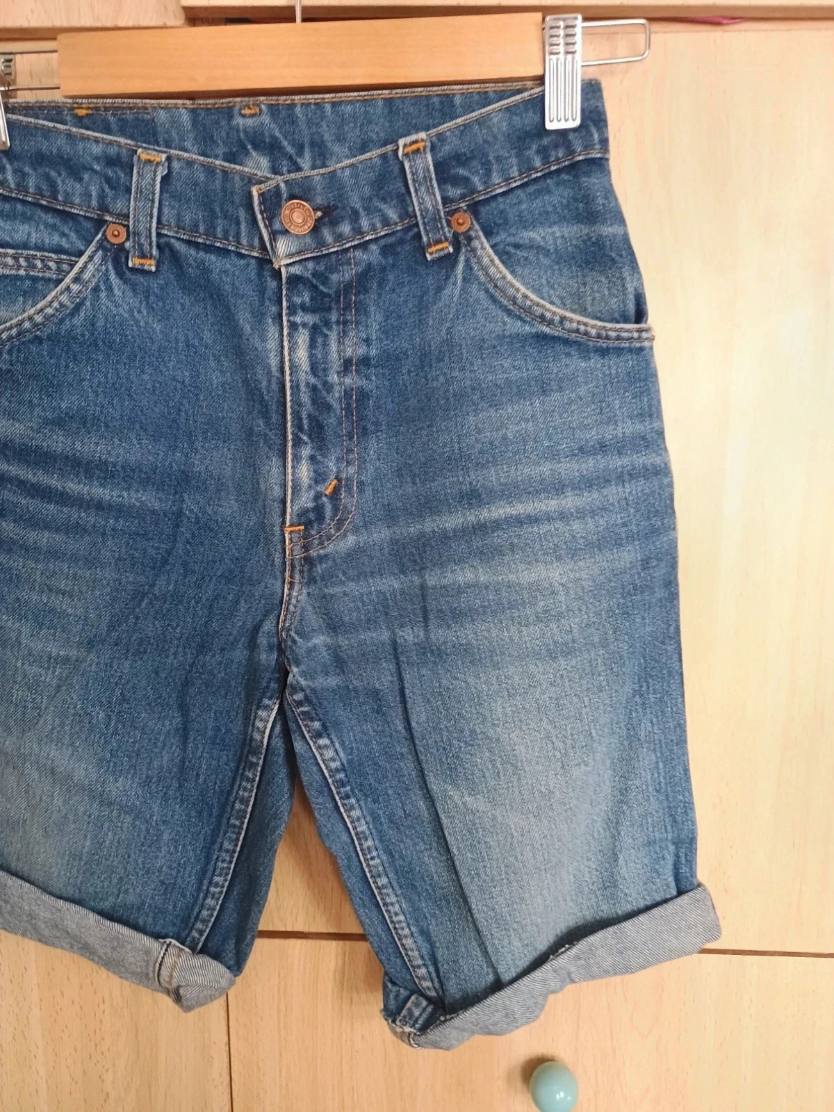 Shorts Levi's Vintage W28 L36 Naranja Tab – Levi's – taille S 3