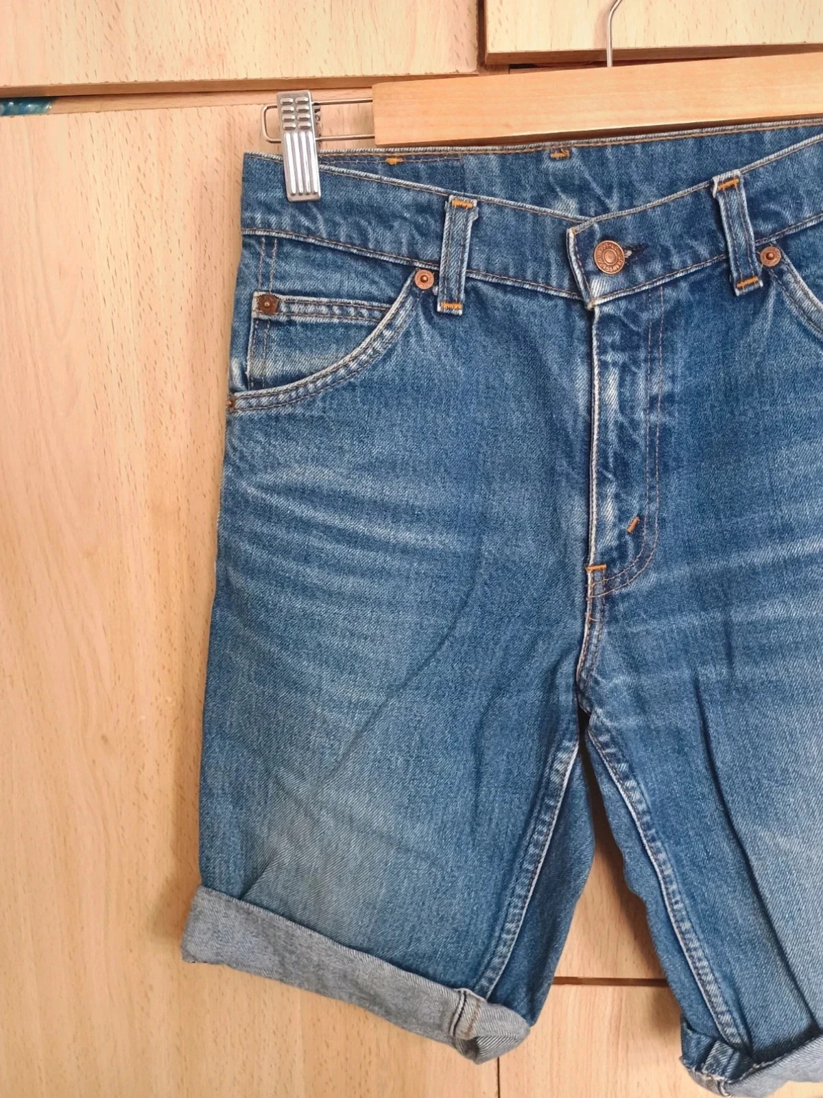 Shorts Levi's Vintage W28 L36 Naranja Tab – Levi's – taille S 2