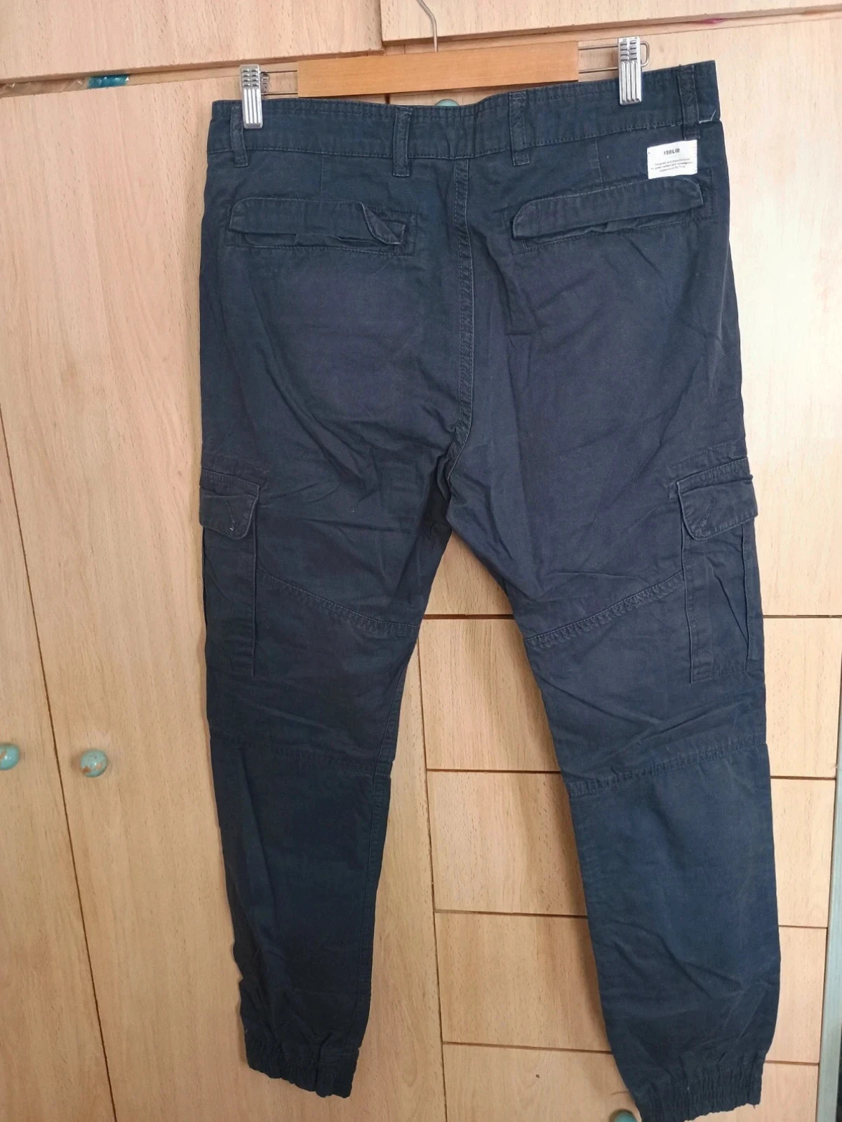 Pantalón Cargo Jogger Azul Marino Talla L – !Solid – taille L 5