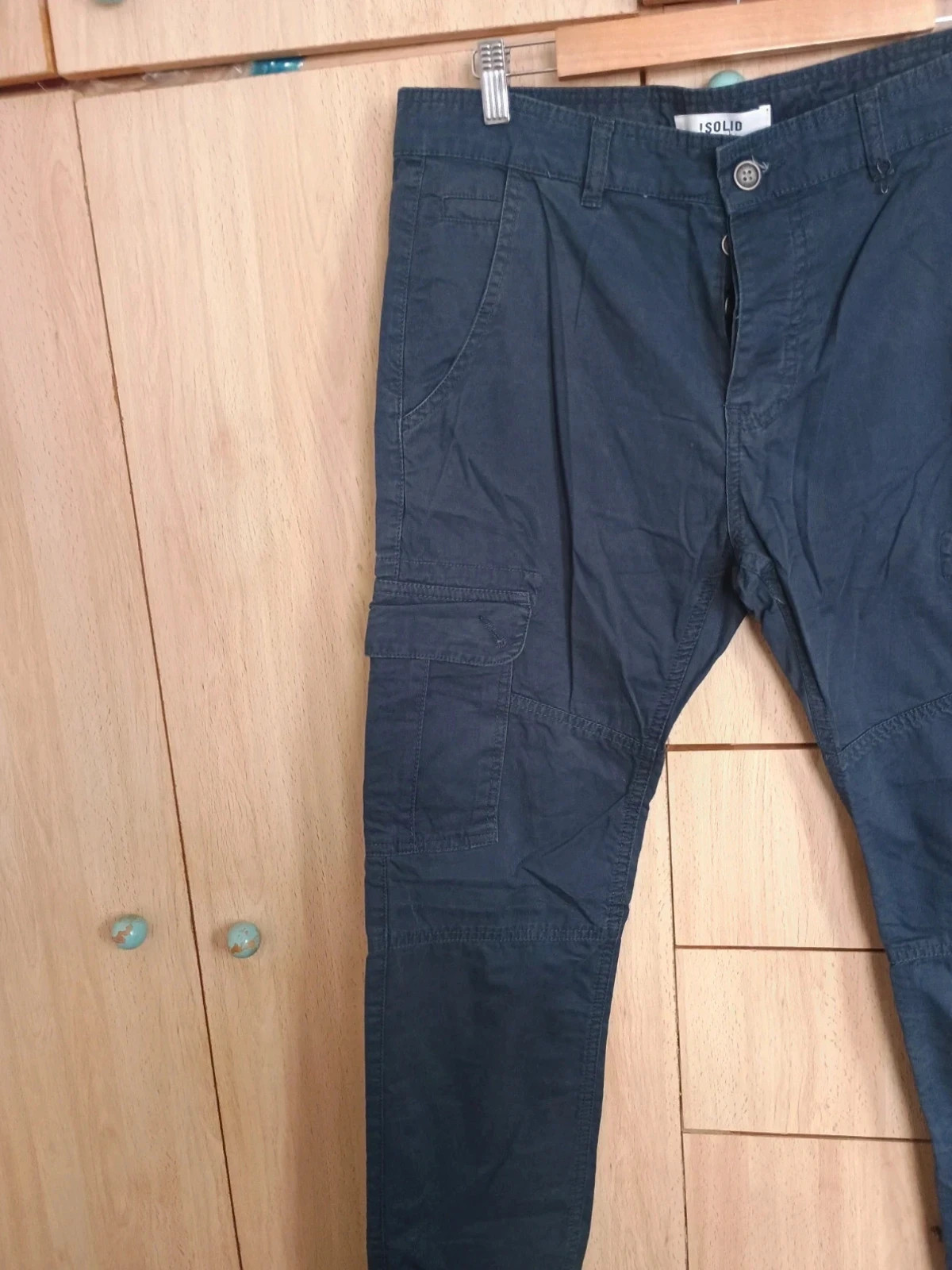 Pantalón Cargo Jogger Azul Marino Talla L – !Solid – taille L 2