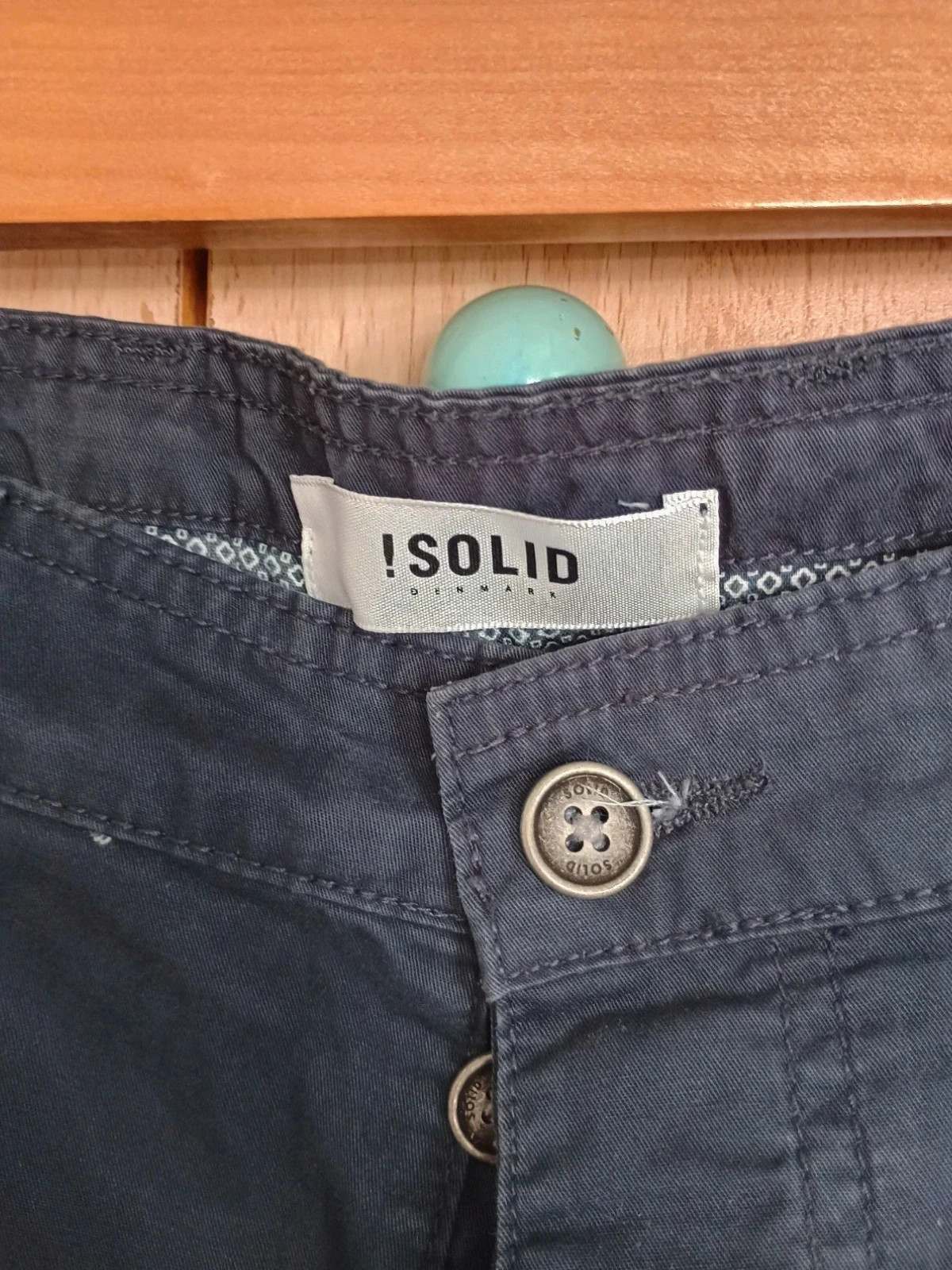 Pantalón Cargo Jogger Azul Marino Talla L – !Solid – taille L 4