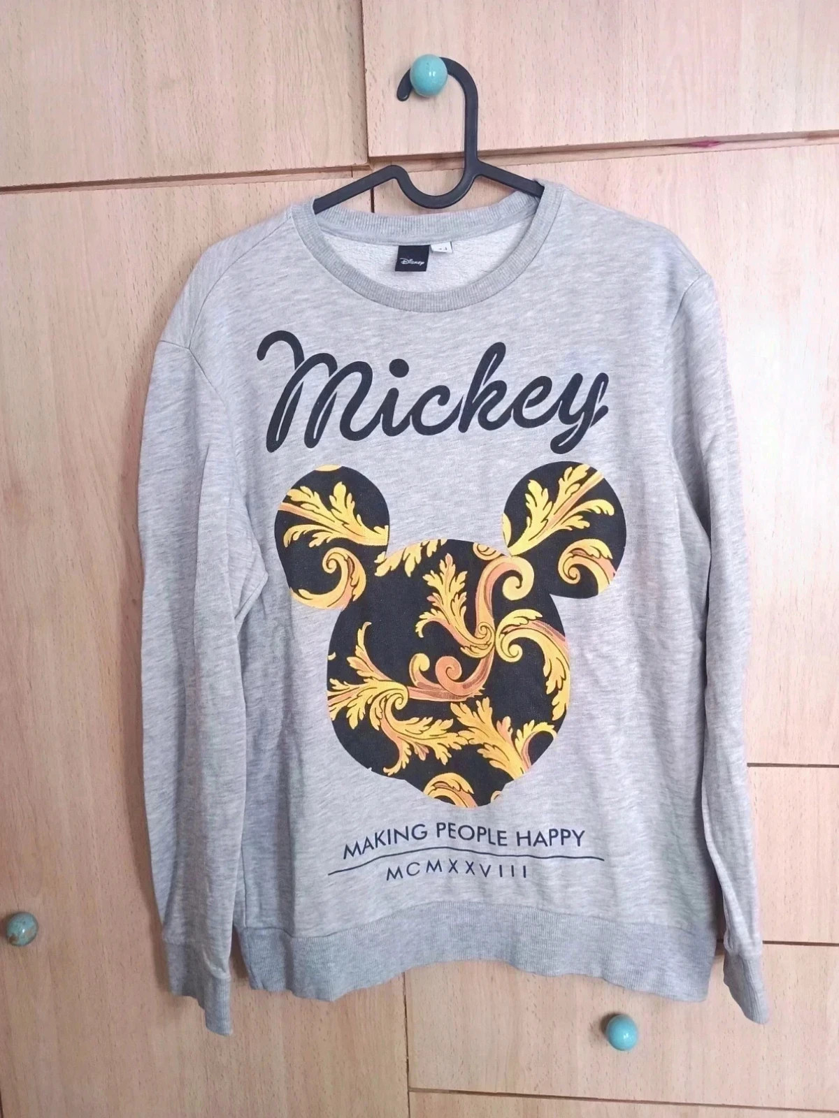 Sudadera Gris Mickey Mouse – Disney – taille S / 36 / 8