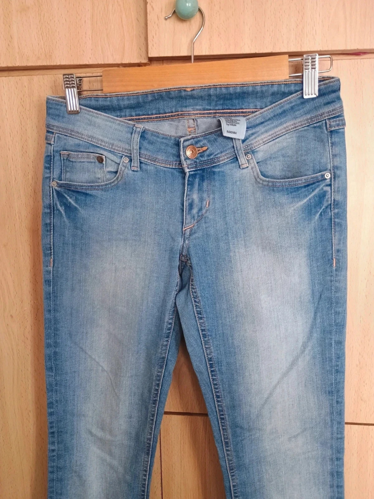 Pantalones vaqueros H&M Super Skinny Super Low Waist Talla 28/32 S/36 – H&M – taille S / 36 / 8 2