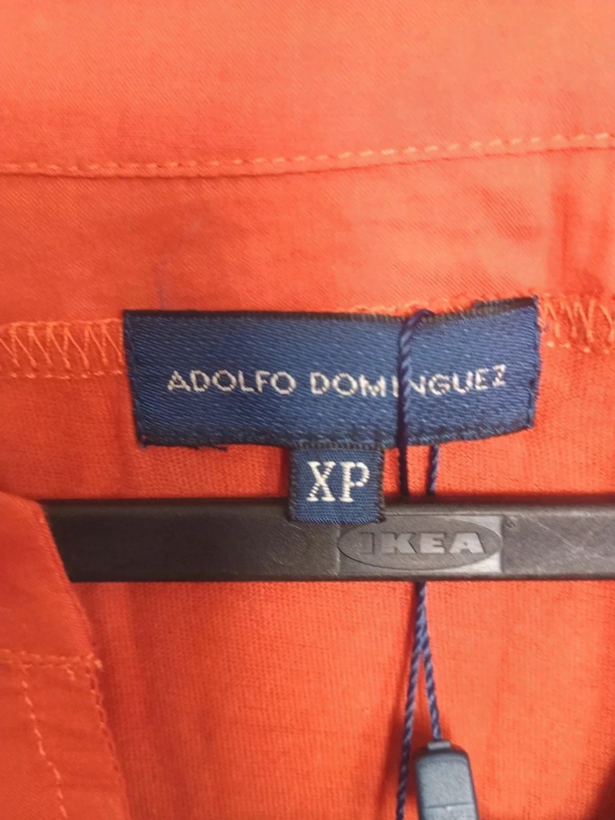 Blusa Adolfo Dominguez Naranja Terracota 100% Algodon Talla xs – Adolfo Dominguez – taille XS / 34 / 6 5