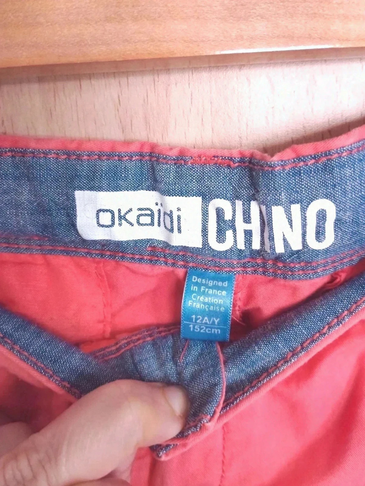Short coral – Okaïdi – taille 12 ans / 152 cm 4