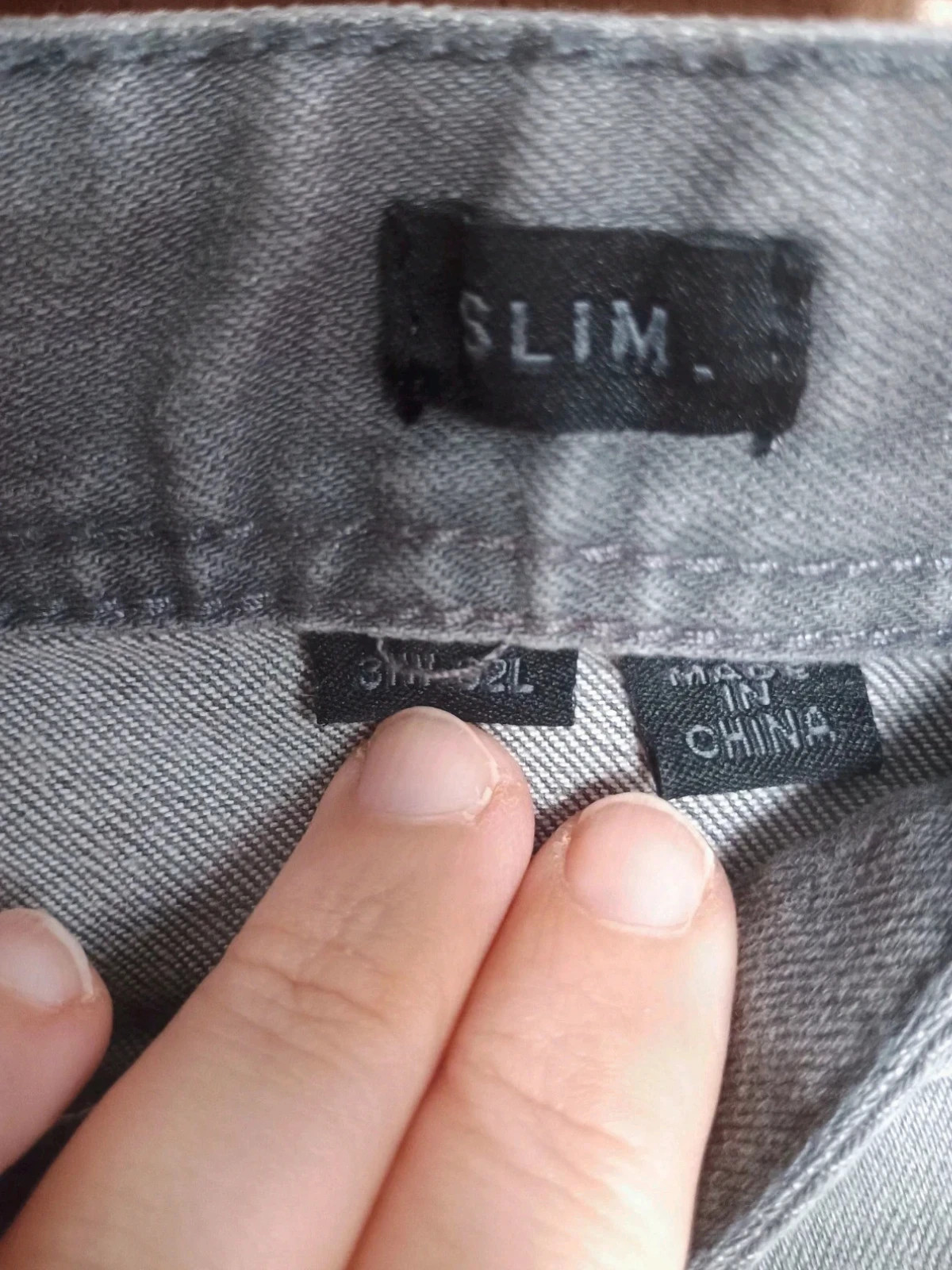 Vaqueros SuperDry Slim Gris Talla 42 – Superdry – taille XL 5