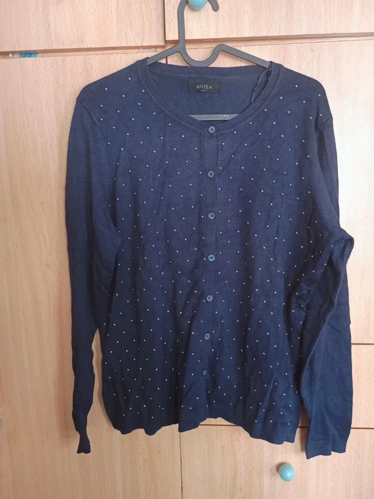 Cardigan azul marino ANtEA T.46