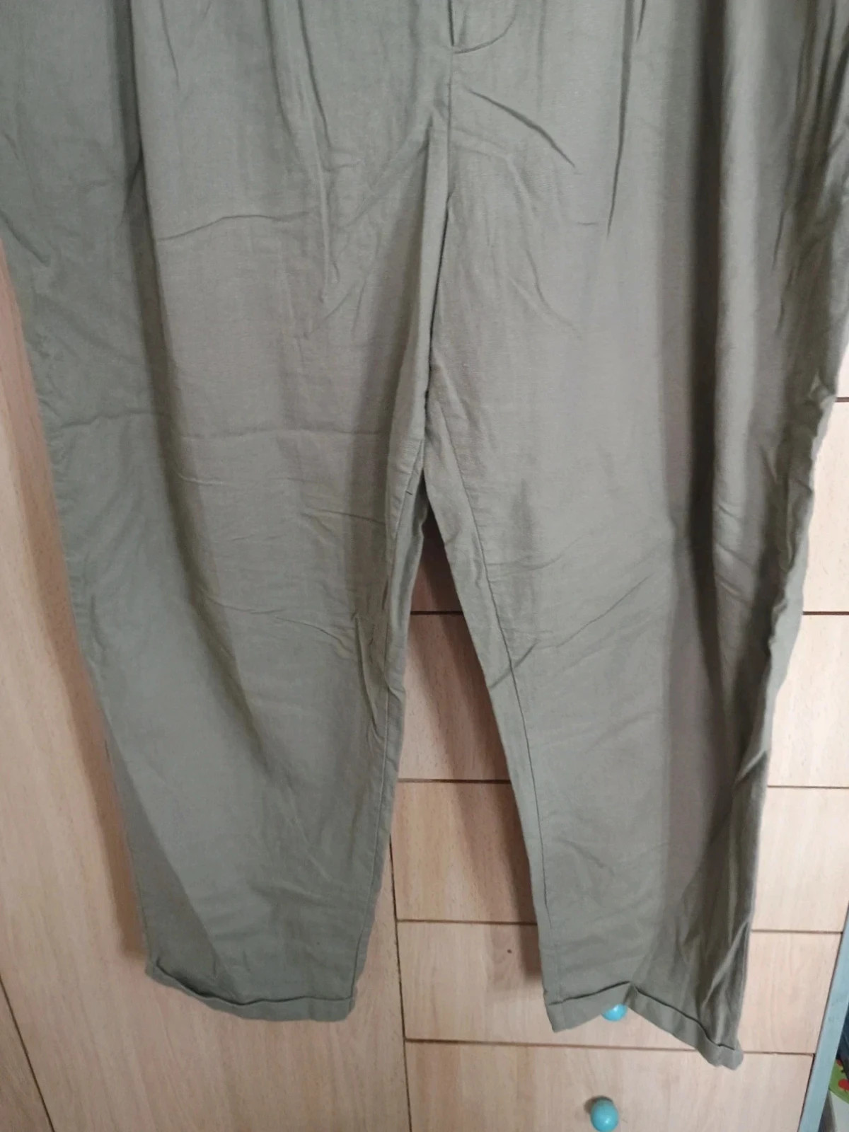 Cómodos Pantalones CUrVE Verdes Caqui 3XL – Shein Curve – taille S / 36 / 8 3