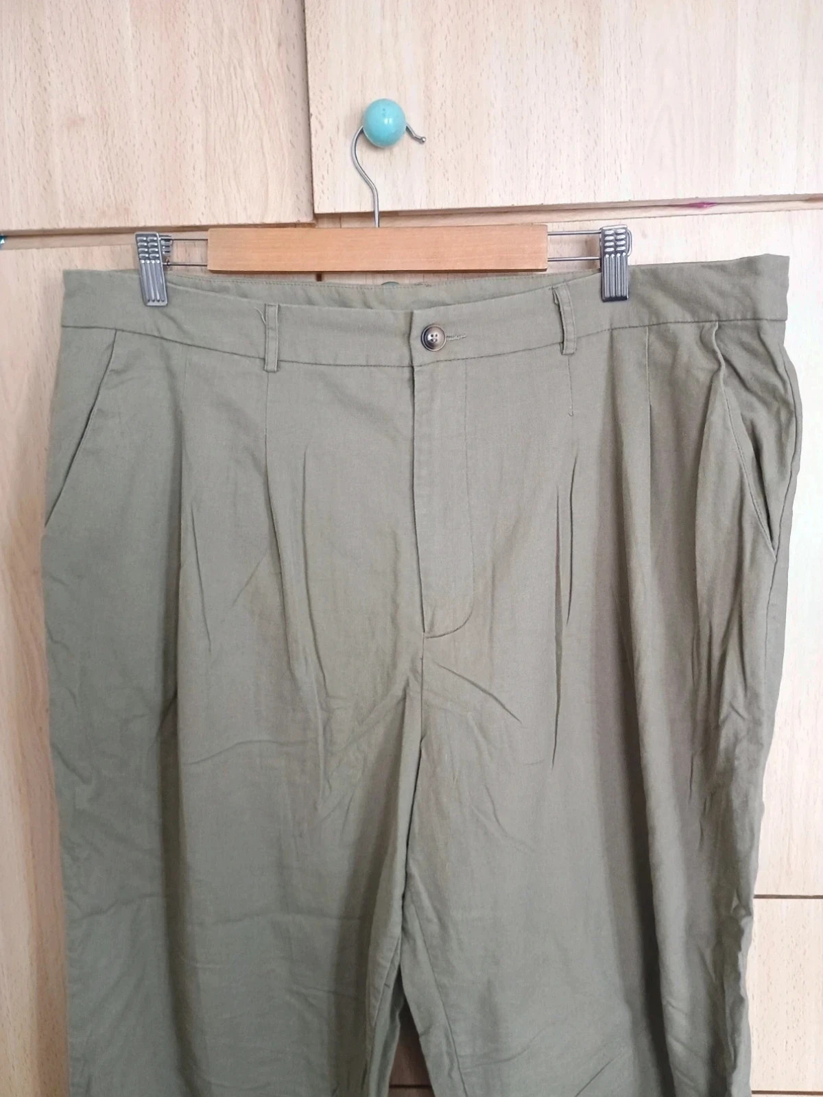 Cómodos Pantalones CUrVE Verdes Caqui 3XL – Shein Curve – taille S / 36 / 8 2