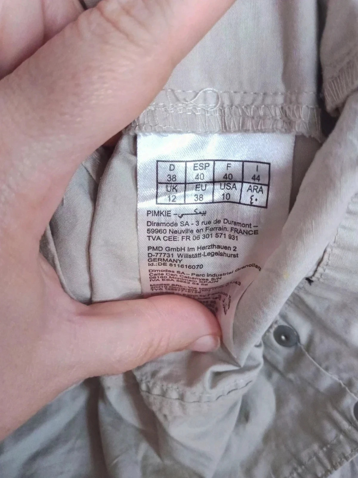 Chaqueta ligera tipo parka fina de Pimkie Basic ideal para entretiempo – Pimkie – taille M / 38 / 10 5