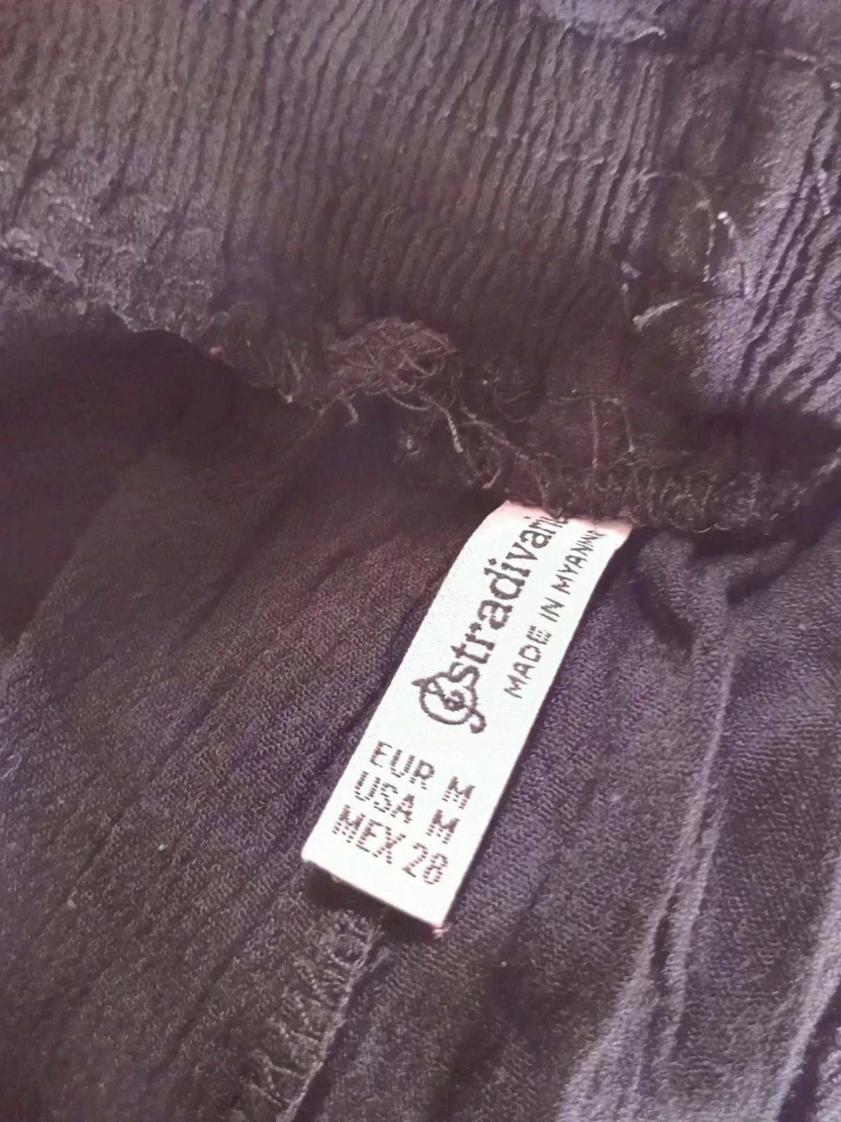 🖤Short negro🖤 – Stradivarius – taille M / 38 / 10 4