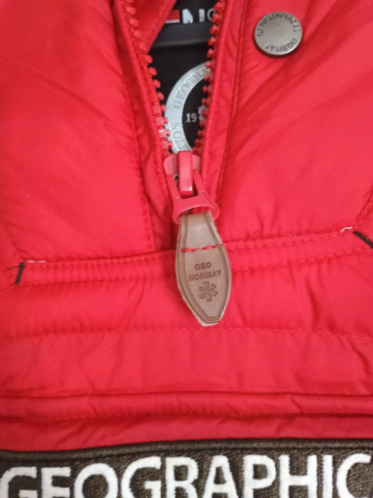 Parka Plumífero Geografica Norway - Modelo Bolide -Rojo Vibrante talla L – Geographical Norway – taille L 2