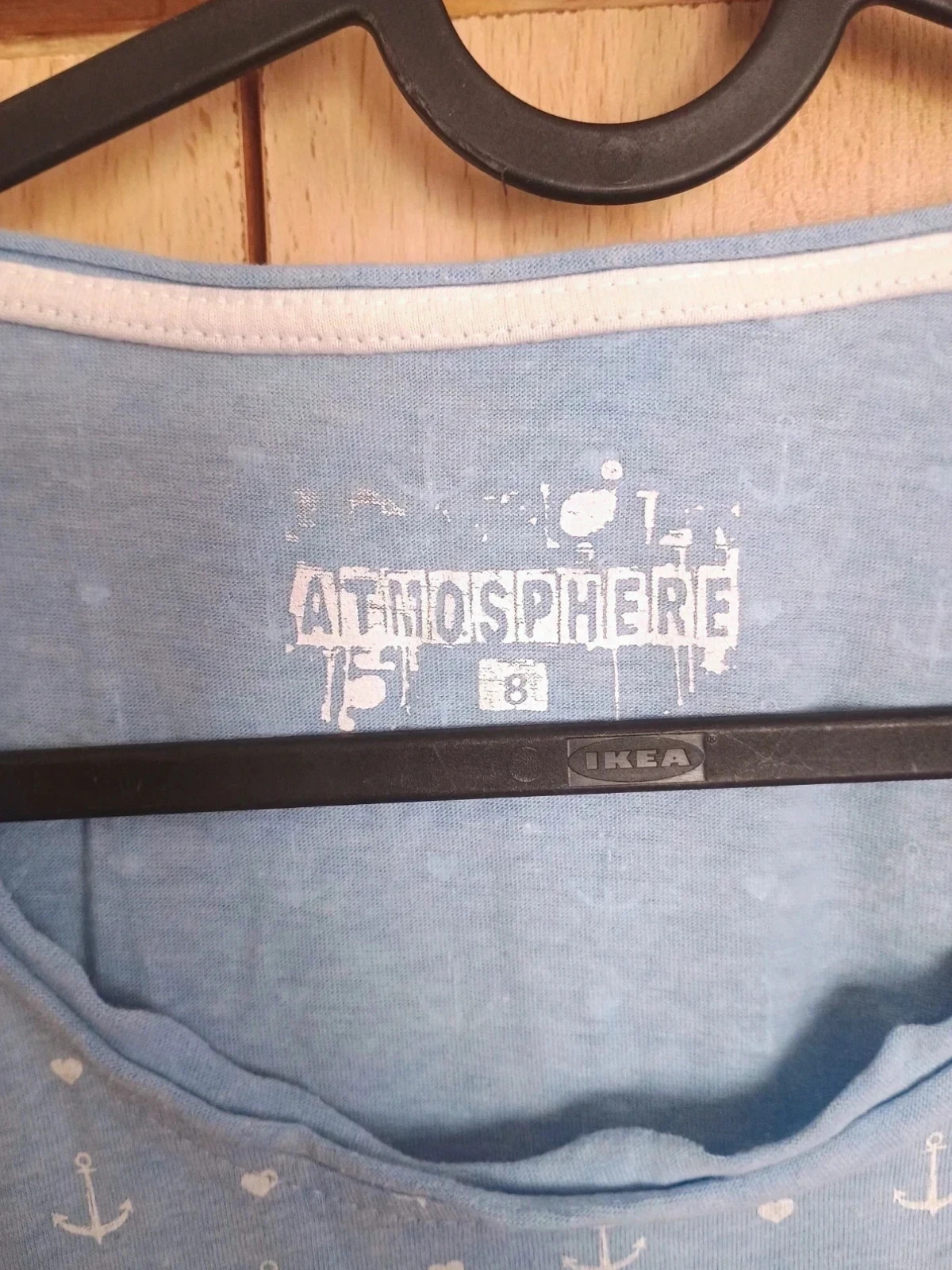 Camiseta azul claro con estampado marinero Atmosphere Talla 36 – Atmosphere – taille S / 36 / 8 4