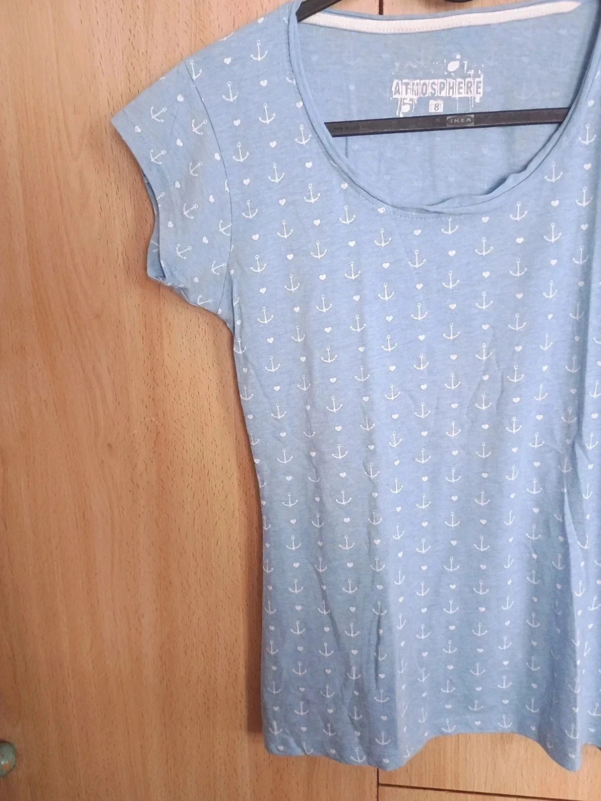 Camiseta azul claro con estampado marinero Atmosphere Talla 36 – Atmosphere – taille S / 36 / 8 2