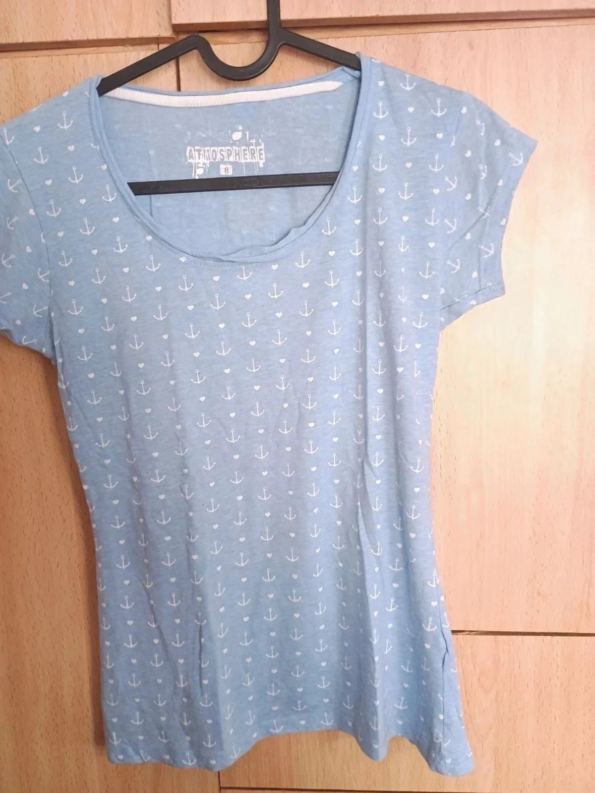 Camiseta azul claro con estampado marinero Atmosphere Talla 36 – Atmosphere – taille S / 36 / 8 3
