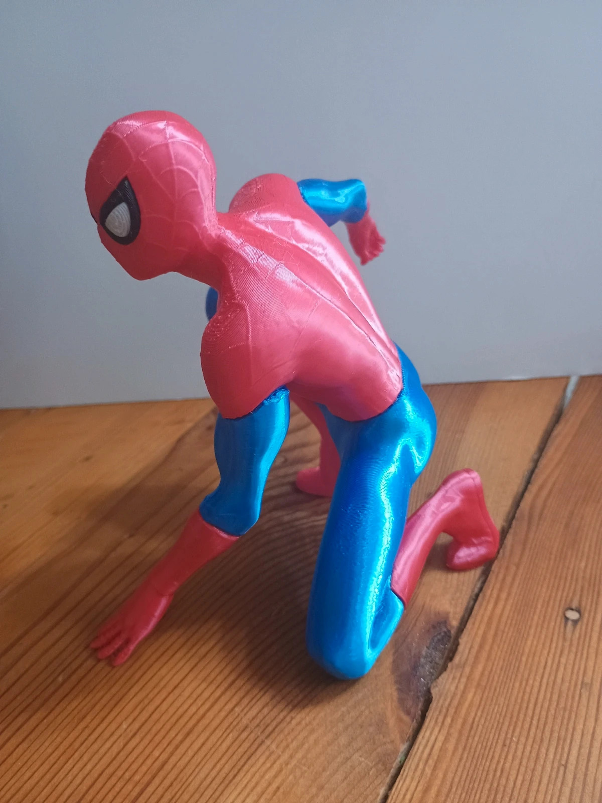 Figura Spider Man en 3D Pose de Accion – taille Taille unique 3
