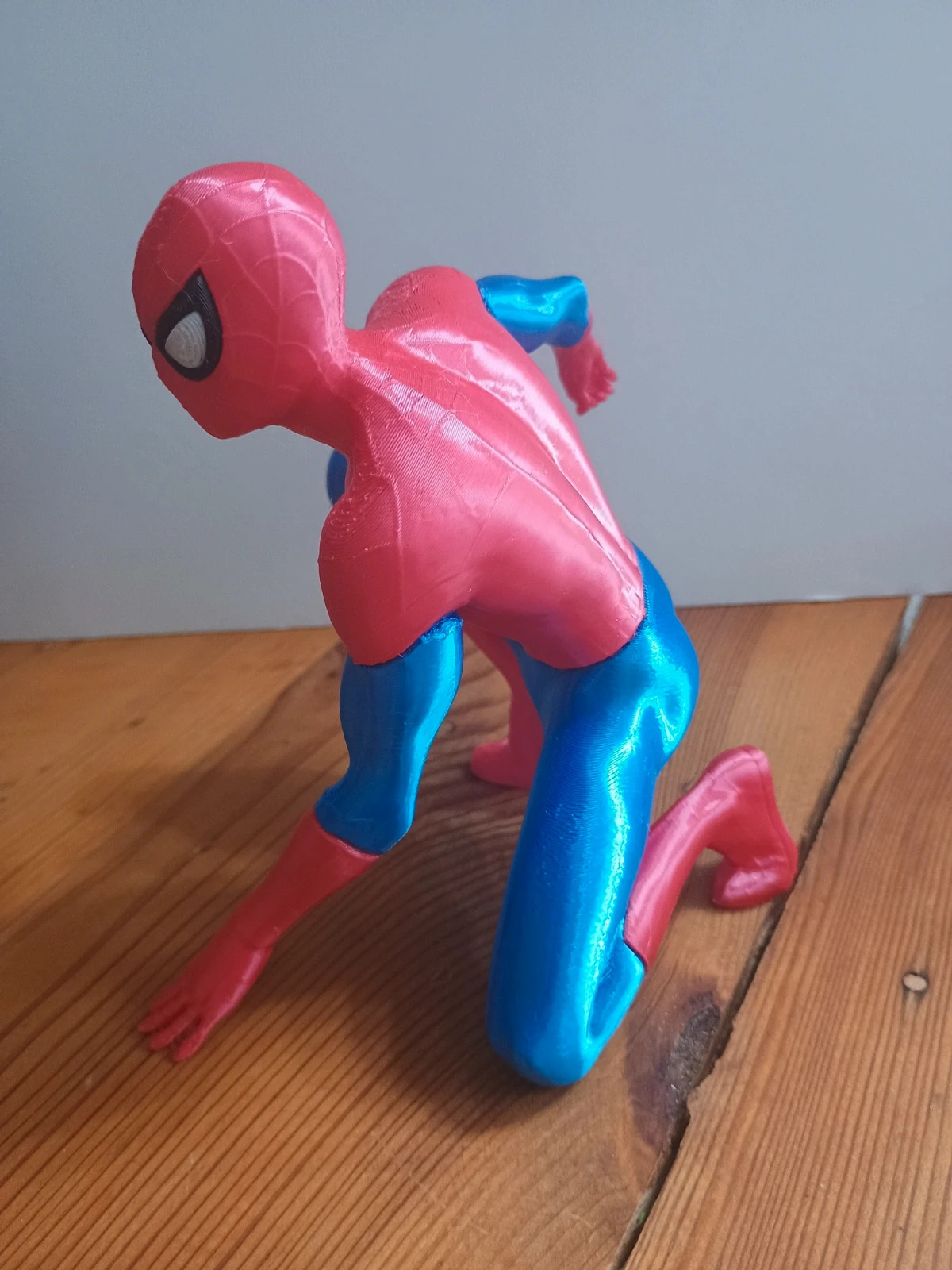 Figura Spider Man en 3D Pose de Accion – taille Taille unique 4